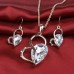 Set bijuterii Lovely Heart Diamond